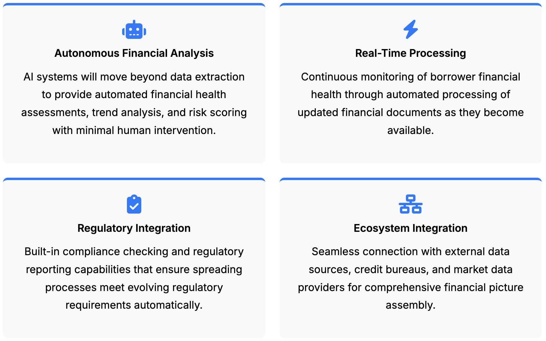 The Future of Intelligent Financial Spreading